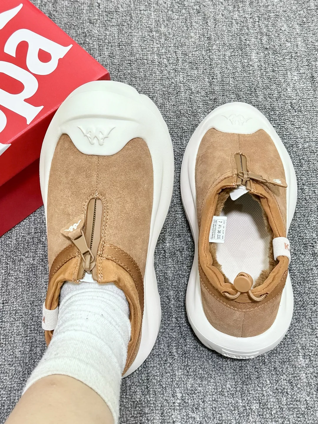 栗子棕云朵鞋！Kappa你真的好懂女孩子！