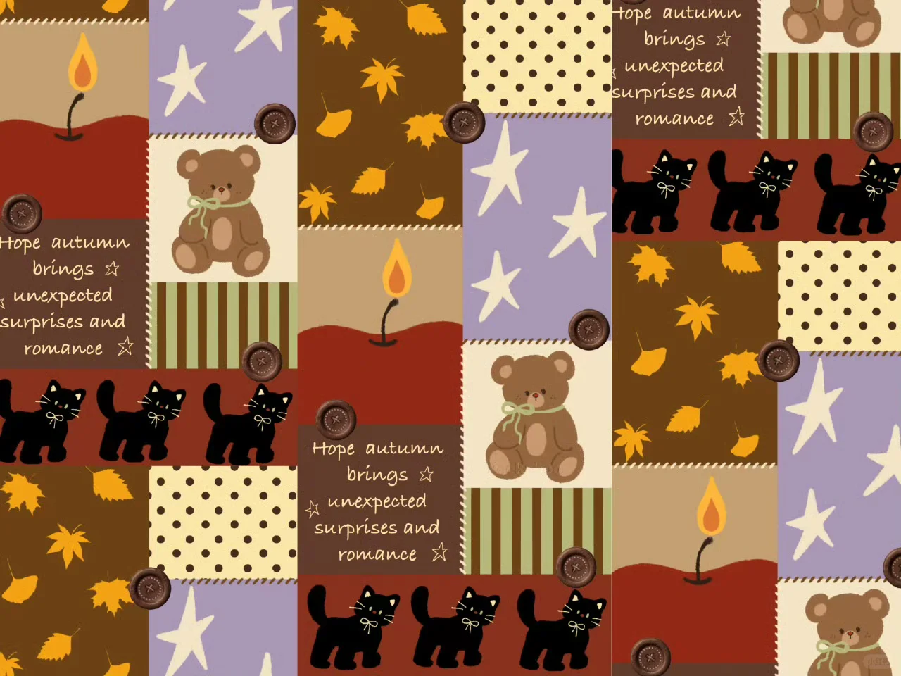 秋日复古iPad 壁纸来啦