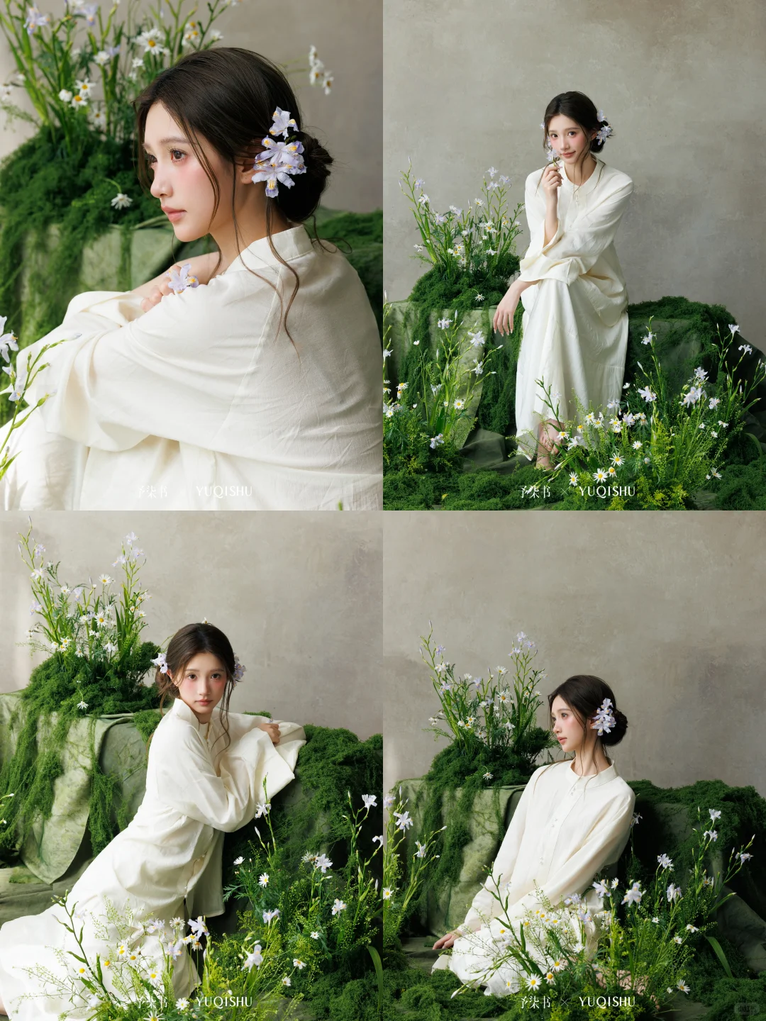 闯进油画里的东方少女们🌷每一套都想拍