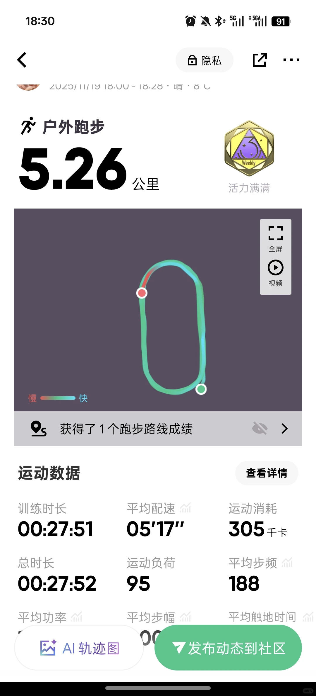 跑步打卡|第160天