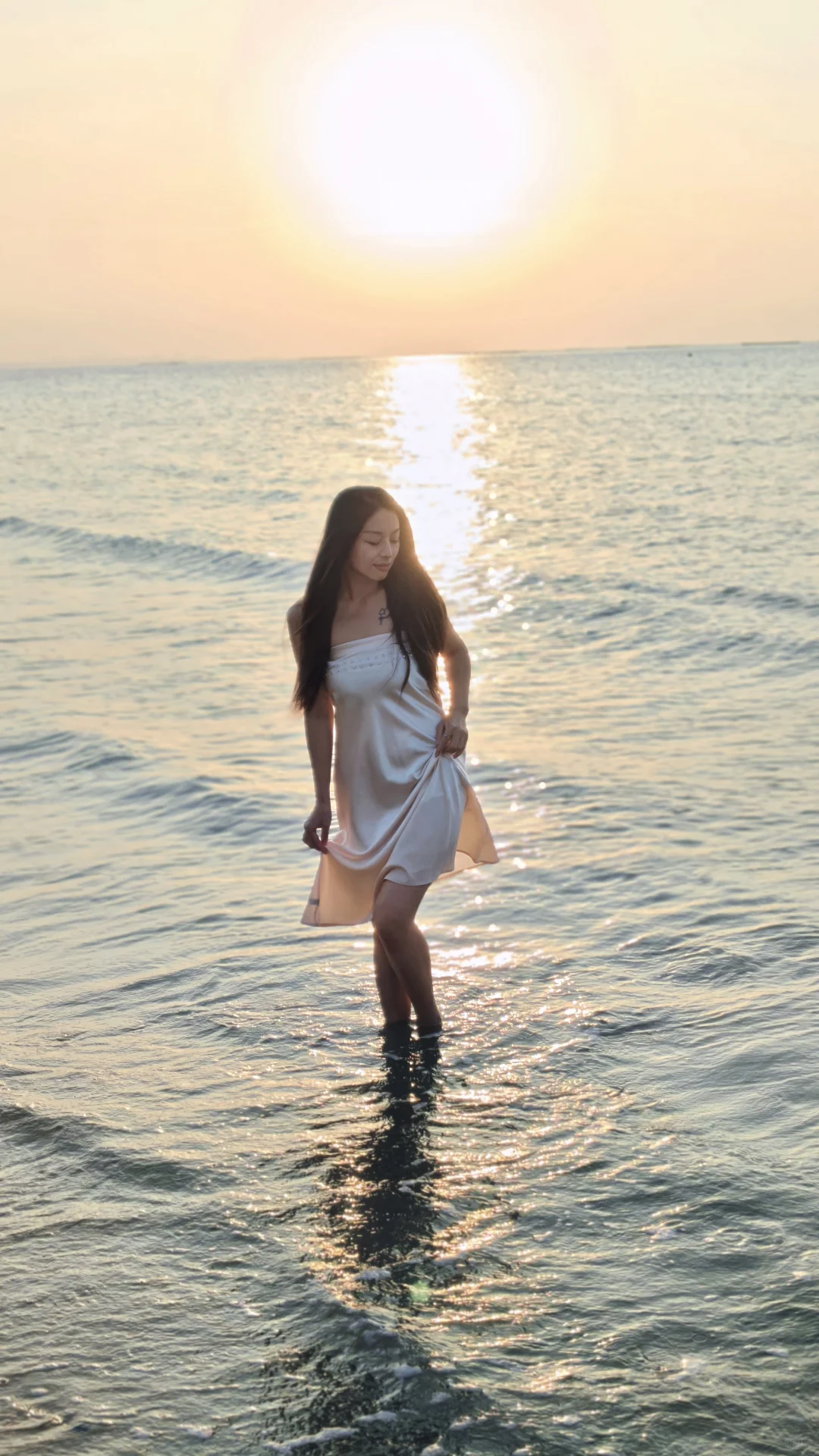 吹到她的风里，都带着春天的味道🌸