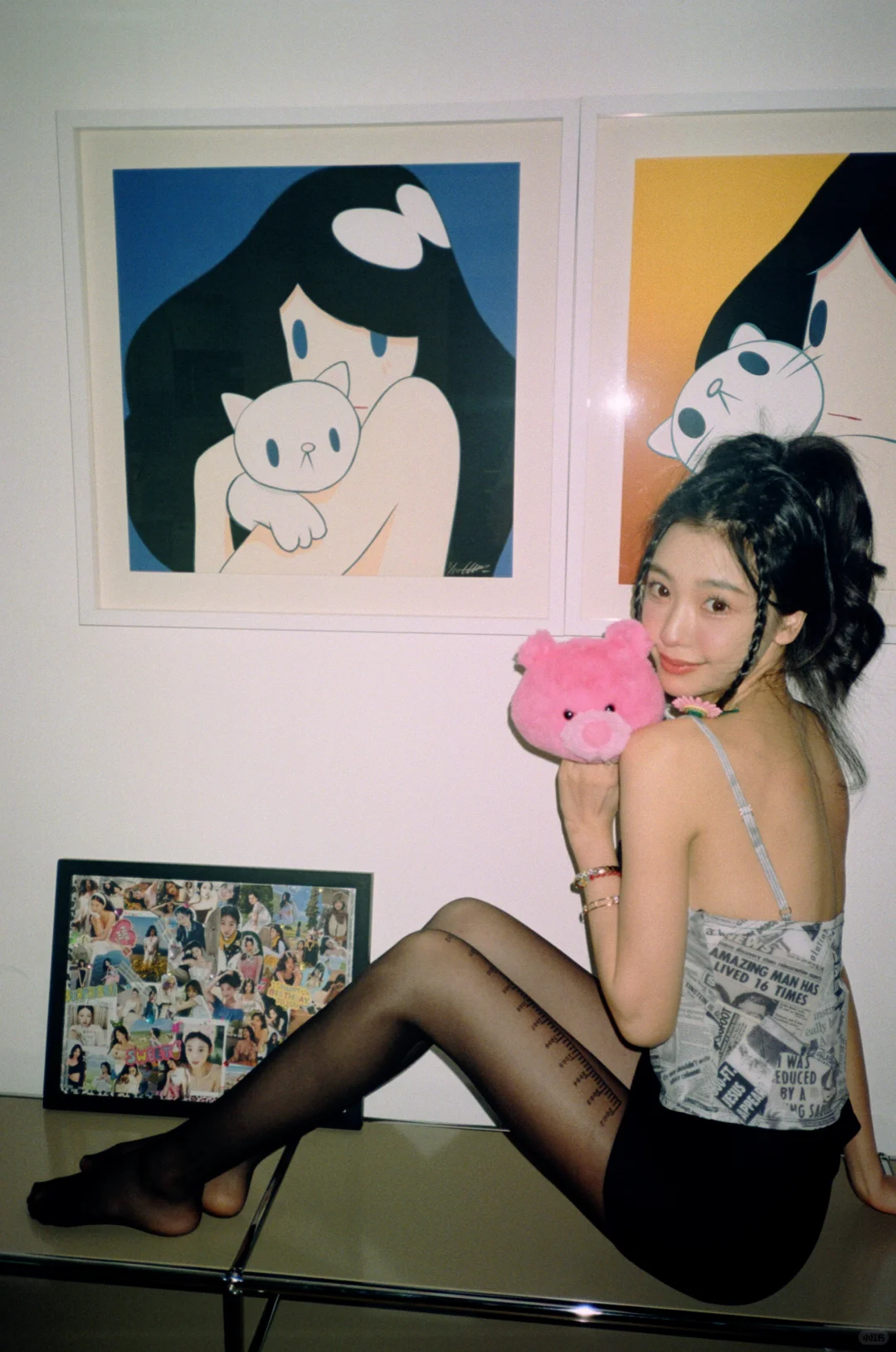 易梦玲黑丝美腿