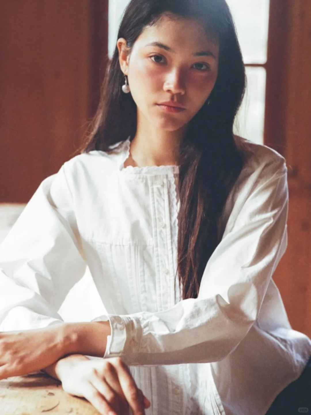 文艺范的法日混血模特美佳