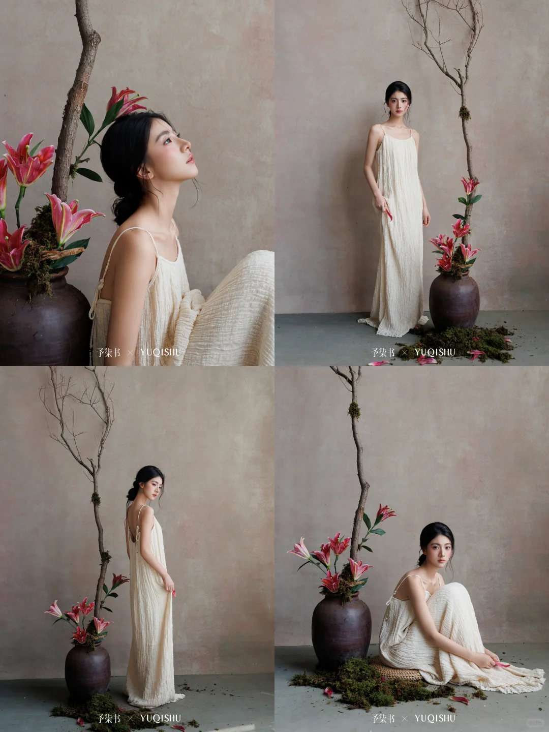 闯进油画里的东方少女们🌷每一套都想拍