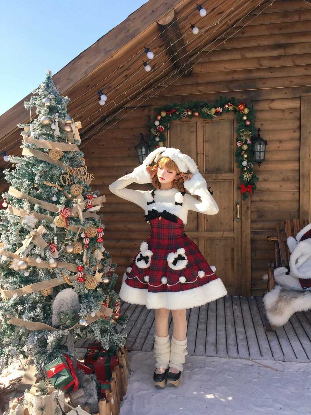 超绝圣诞穿搭get！