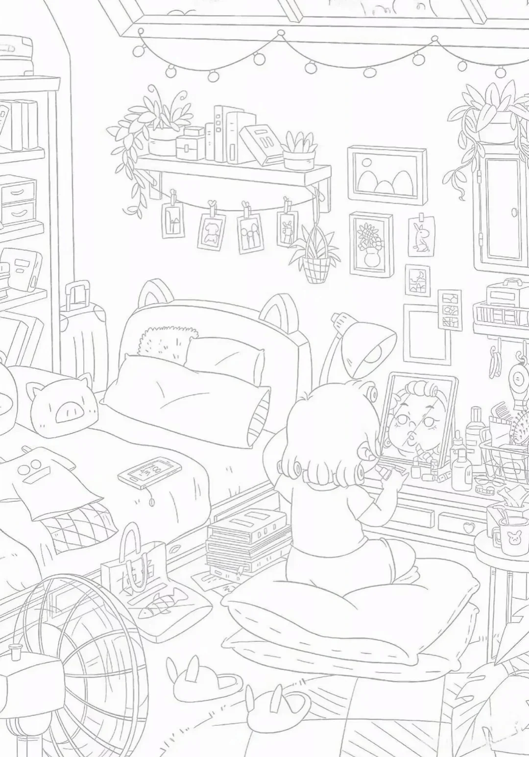 🎨 新手绘画福利！超实用线稿素材分享✨