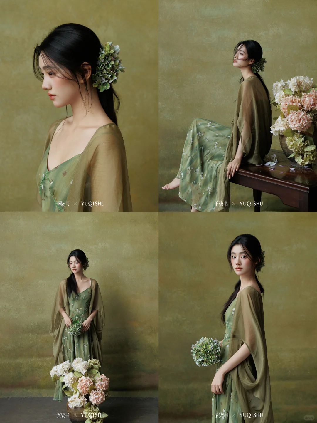 闯进油画里的东方少女们🌷每一套都想拍