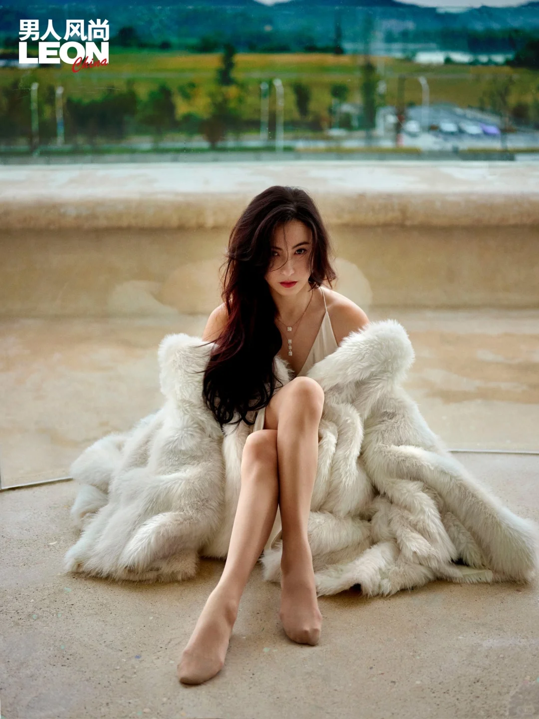 张柏芝御姐时尚写真，肉丝的诱惑