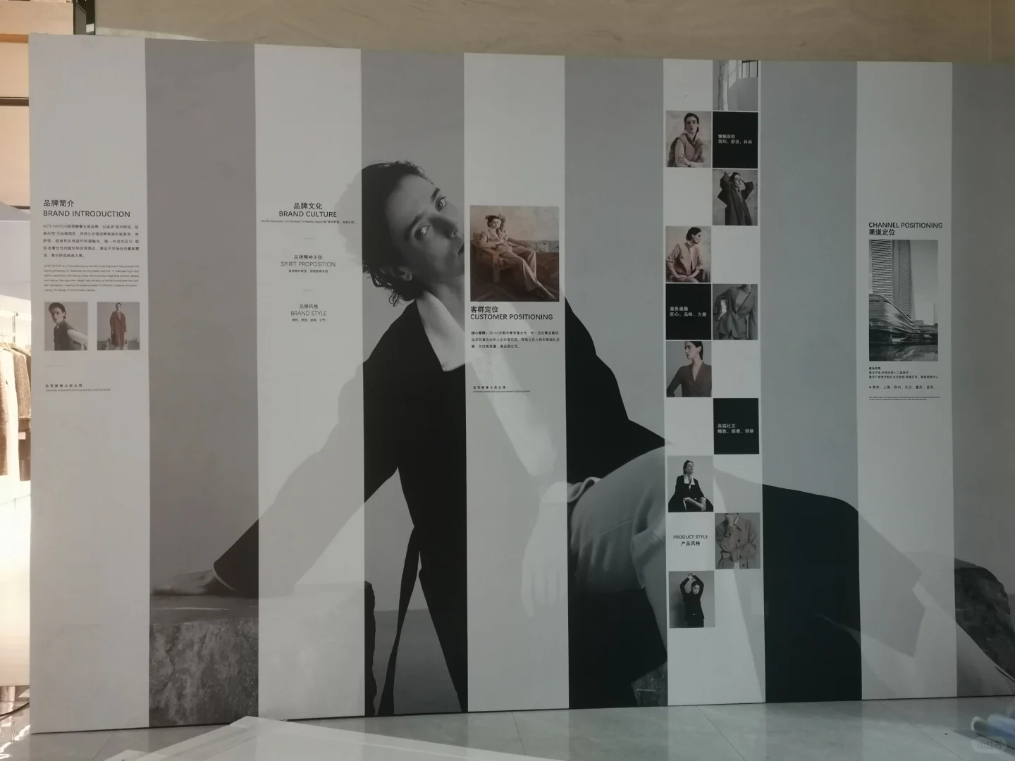 这次拍的，非常OK这模特很国际范。