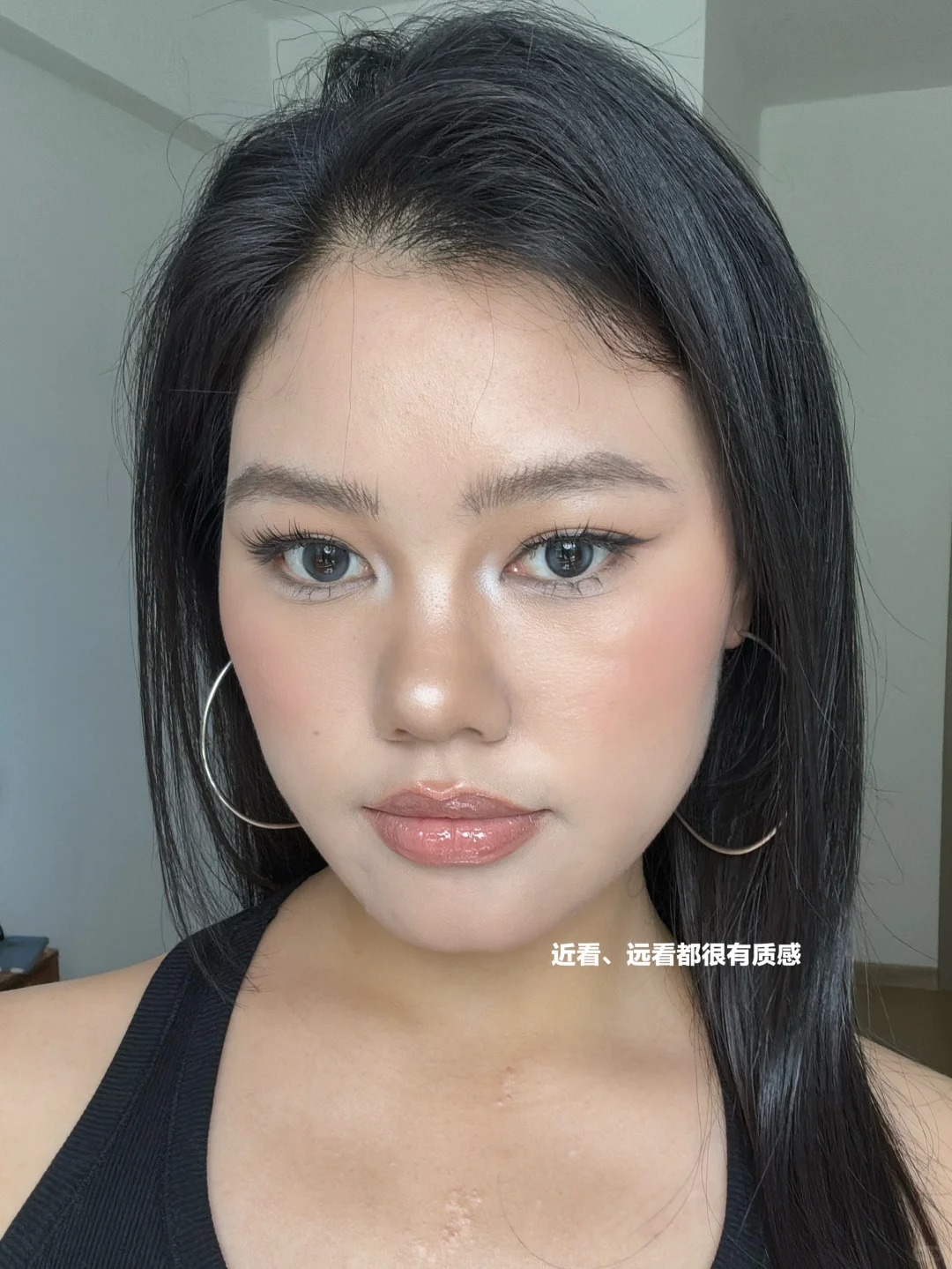 阔面方圆脸从图一到图二的变美思路 ……