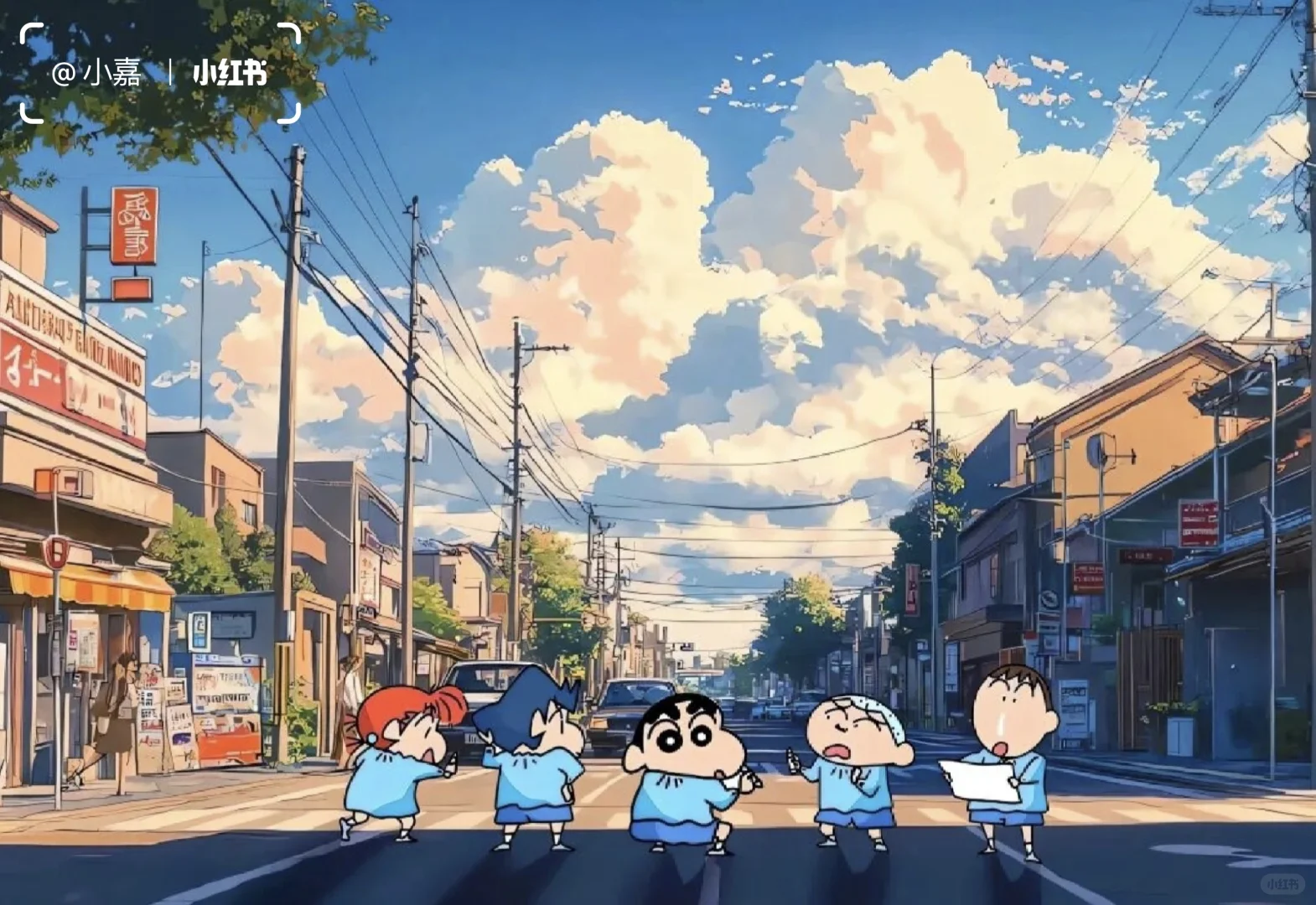 被问爆的蜡笔小新ipad壁纸