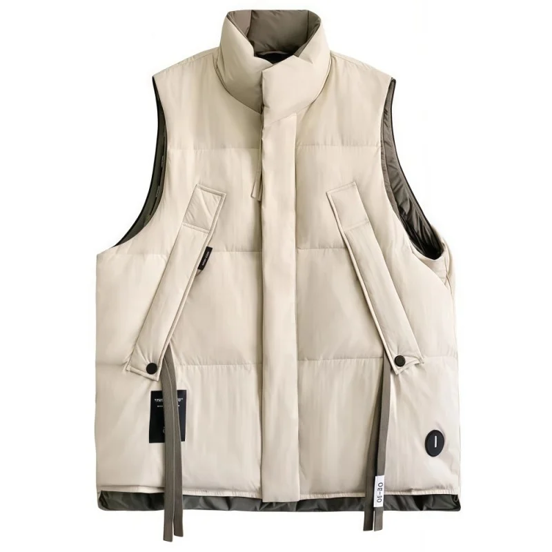 秋冬季新款坎肩无袖羽绒棉服马甲女大🎈