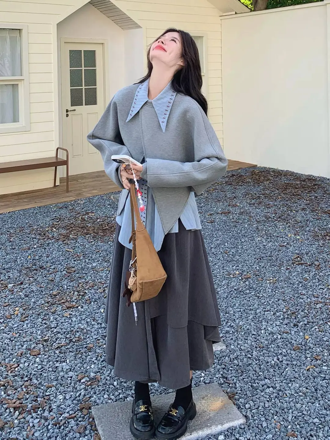 ⚡️韩系学院风休闲套装女2025秋季新款设