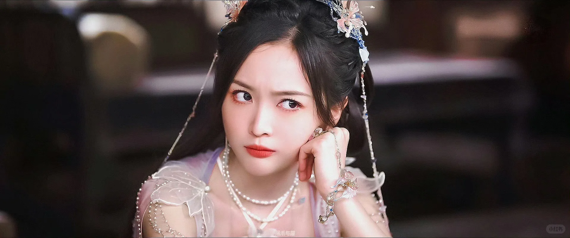 吴宣仪的古装造型和适配度比我想象中的好