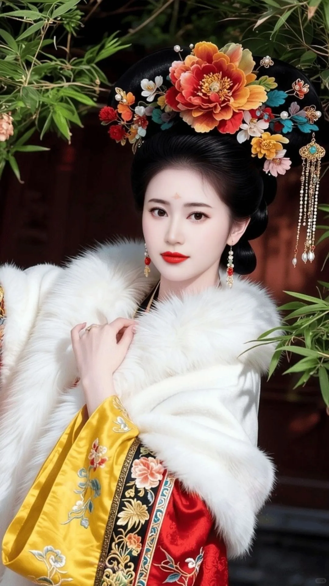 清冷的女生，抖音眨眼融合