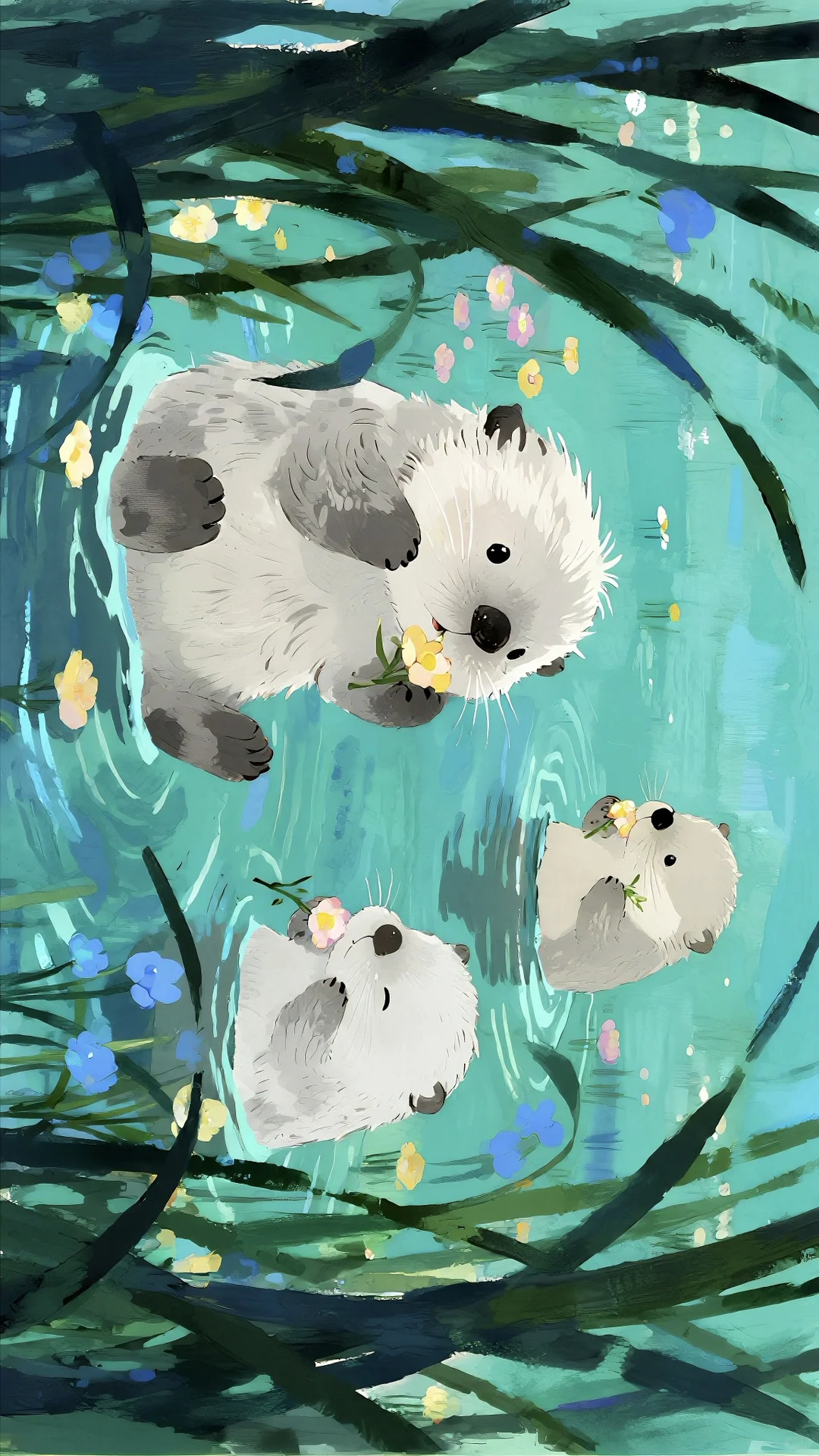 把手机往左边👈倒一下再看看呢