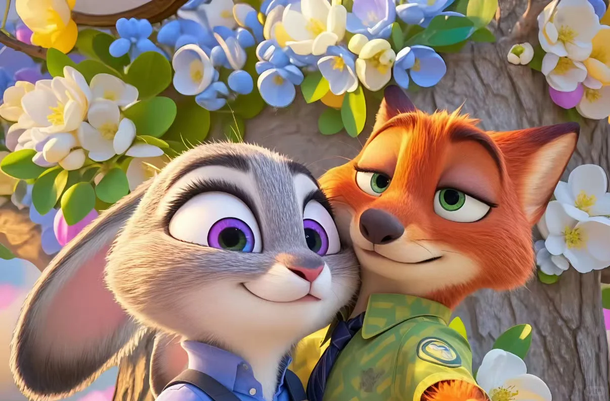 疯狂动物城壁纸～