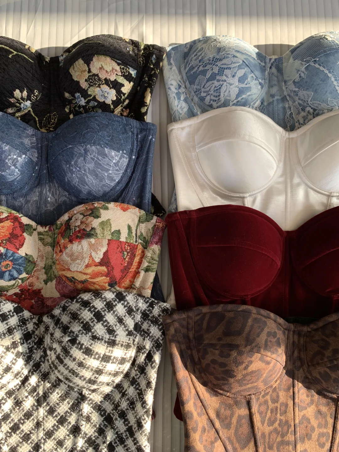 合集｜秋冬也能穿的鱼骨胸衣，精致百搭款‼️