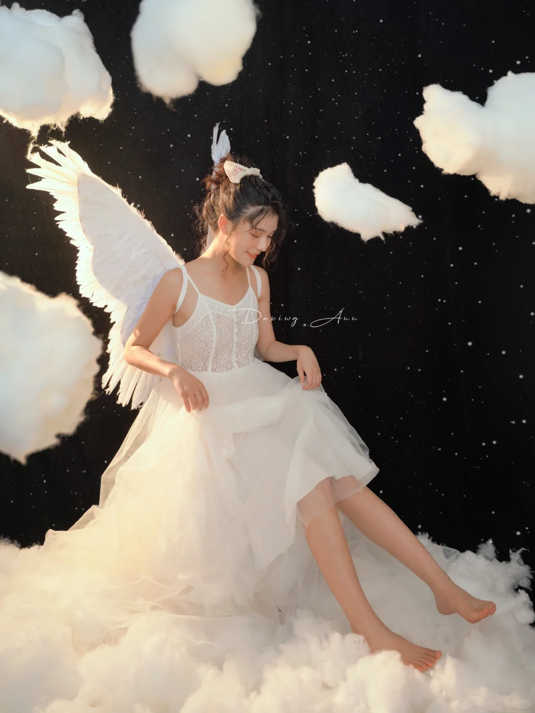 天使写真｜神明少女｜少女室内写真分享