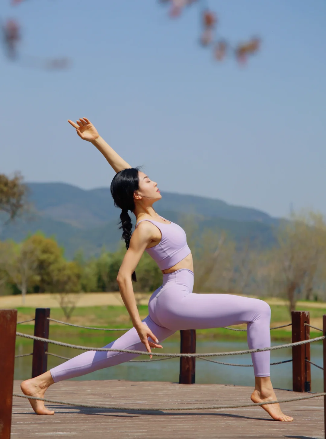 春日户外瑜伽｜柔软与生机