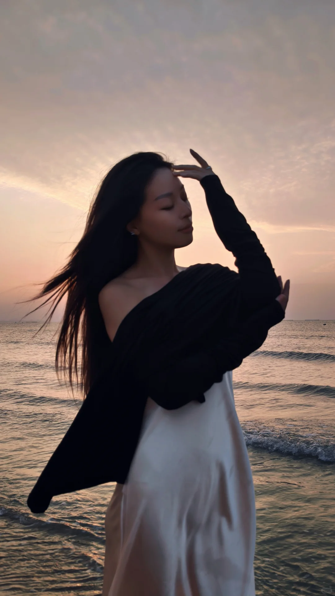 吹到她的风里，都带着春天的味道🌸