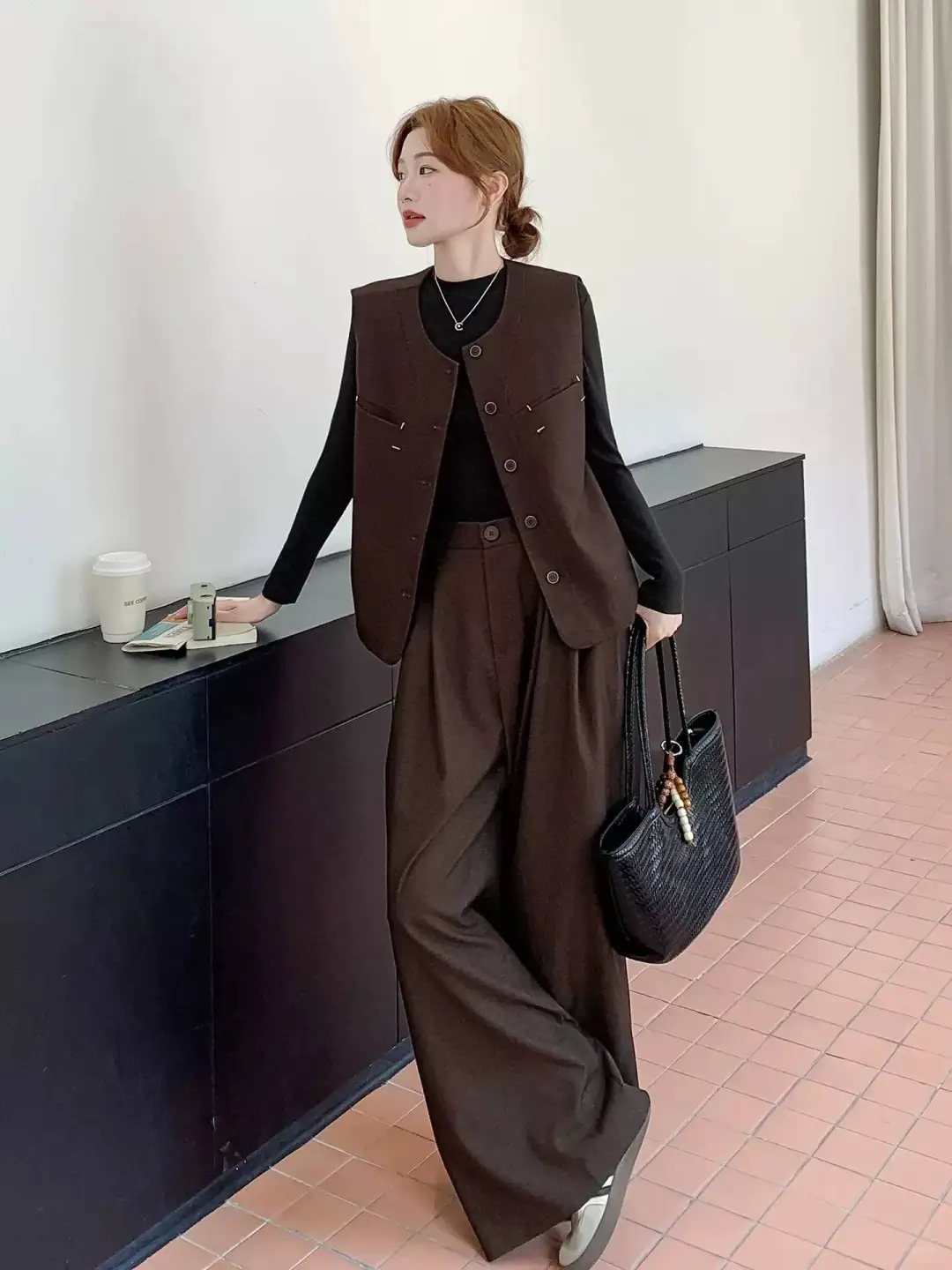 老钱风马甲套装女2025秋季新款小众设✨