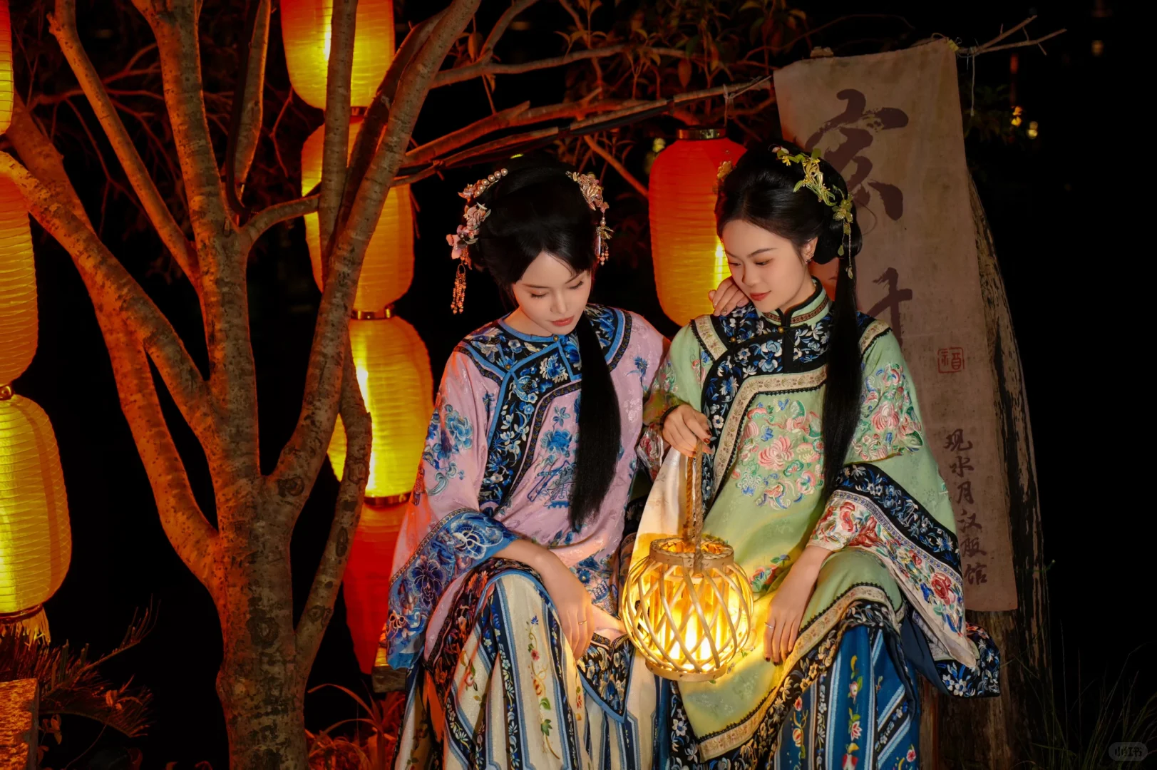 宏村｜清汉女妆造 感觉自己都变温柔了