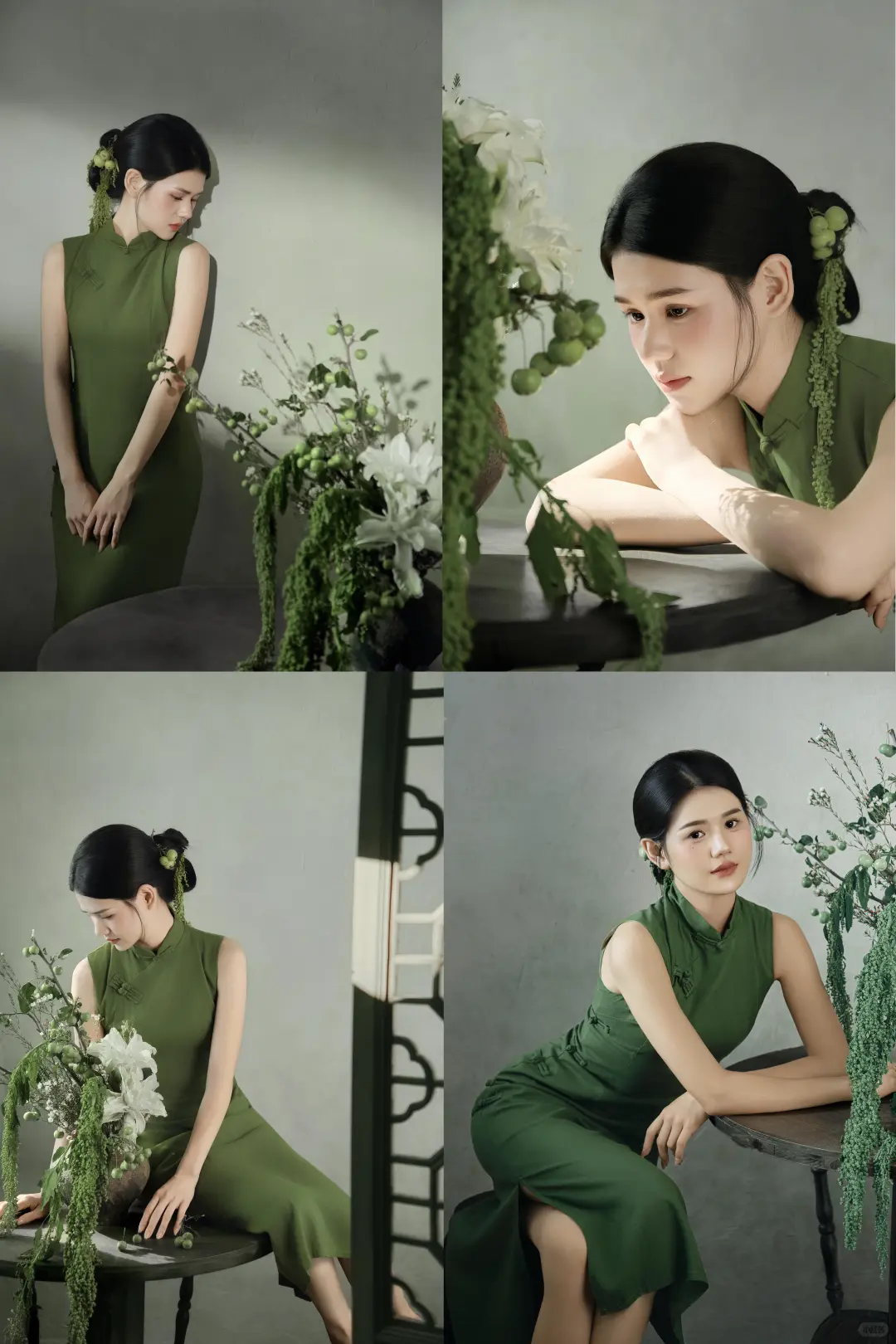 东方美学|旗袍才是氛围感的神|《素女集》