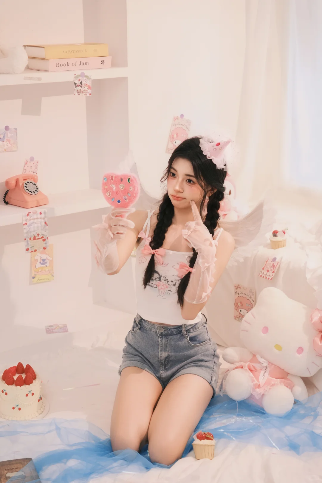 谁能拒绝这么甜的女生呢！⚡️