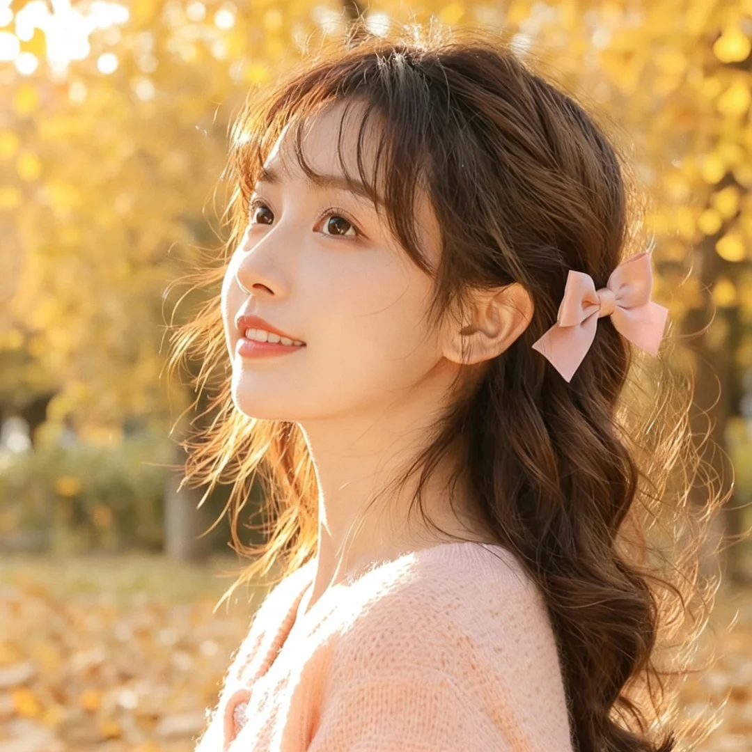 秋日粉色治愈系｜把温柔的秋意和笑意都藏进