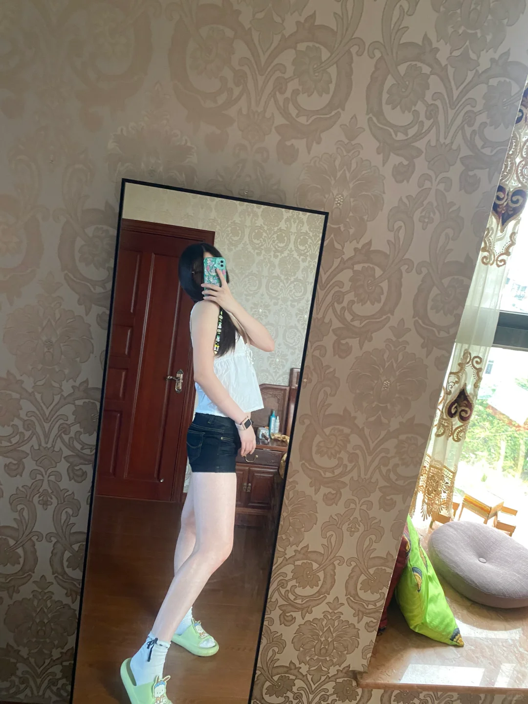 165 100 姐姐我呀 匀称腿真的很绝