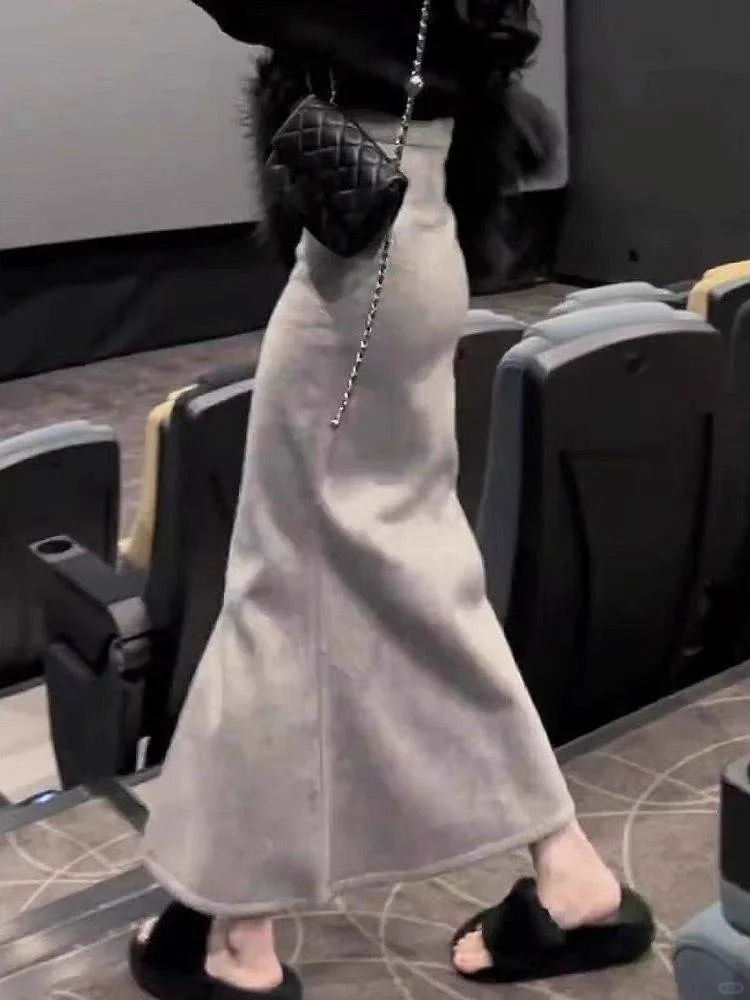 秋冬轻熟风😻气质显瘦包臀长裙！好喜欢