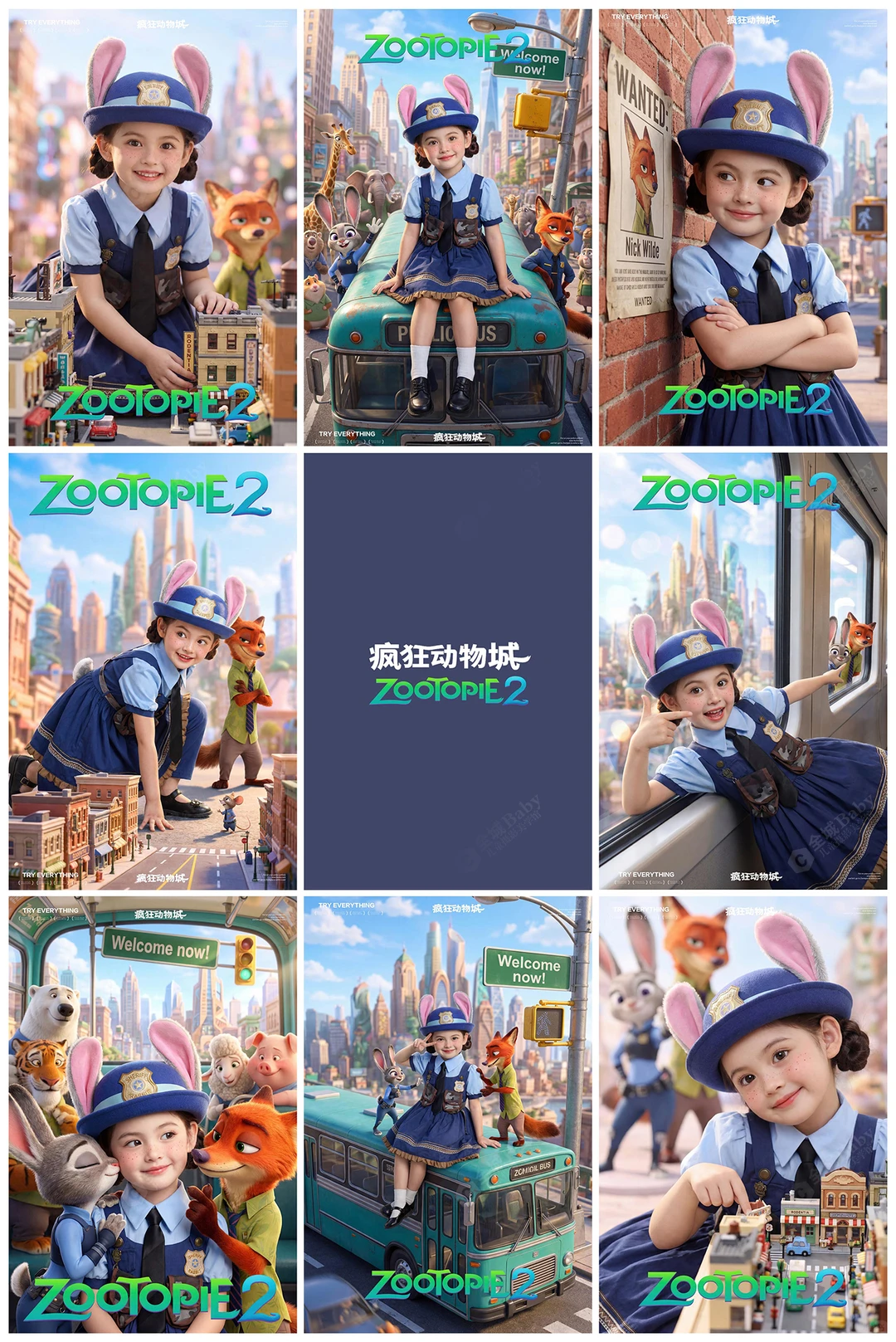 在金华这家店可以拍疯狂动物城主题，快冲‼️