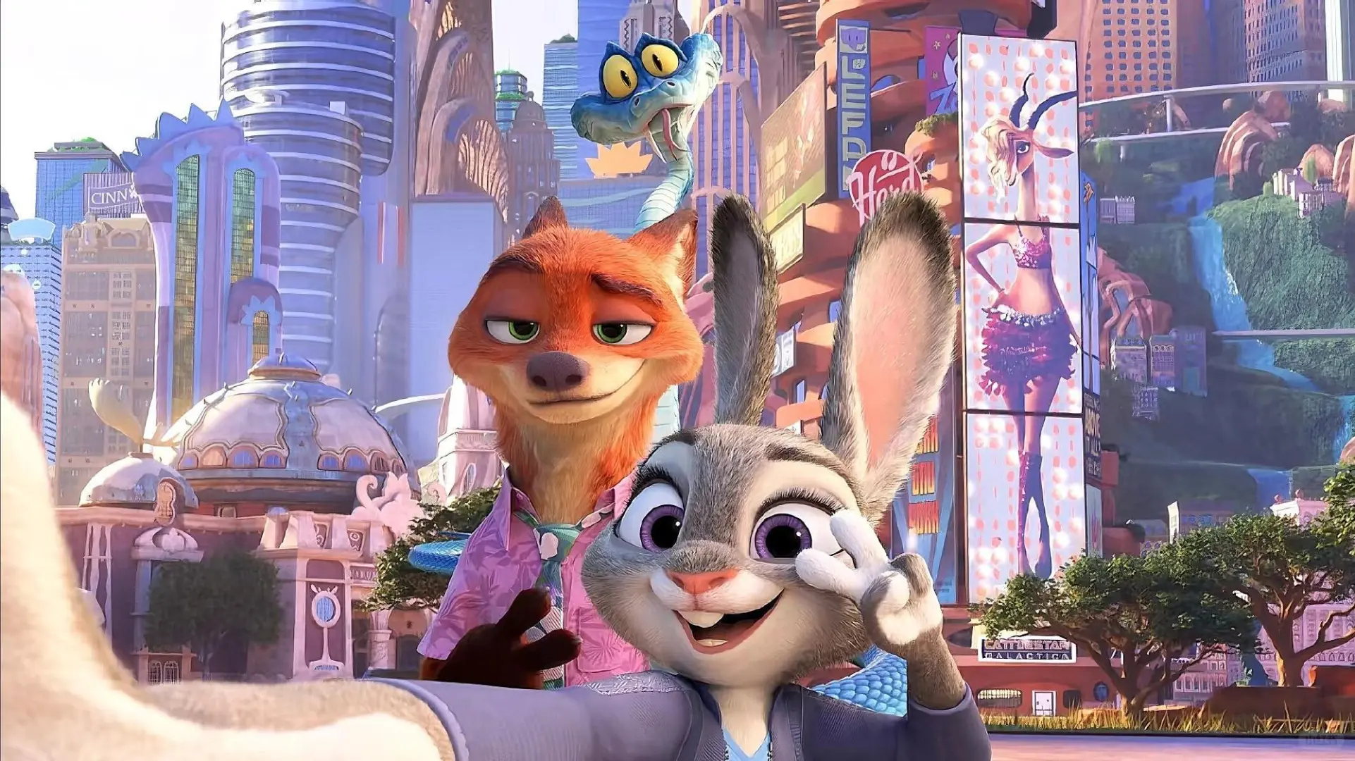 疯狂动物城壁纸～