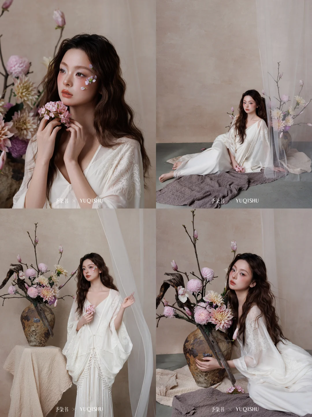 闯进油画里的东方少女们🌷每一套都想拍