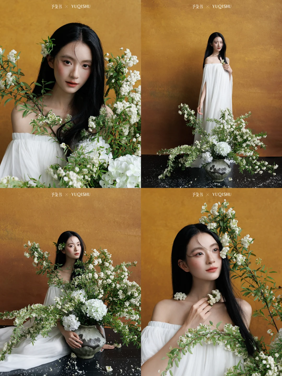 闯进油画里的东方少女们🌷每一套都想拍