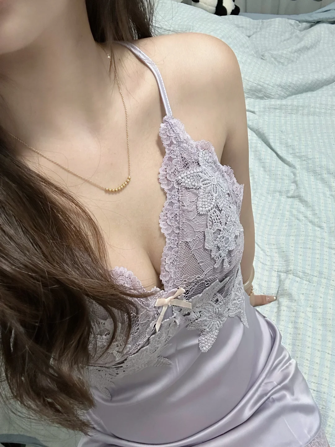 💜男朋友选的紫色果然很有韵味