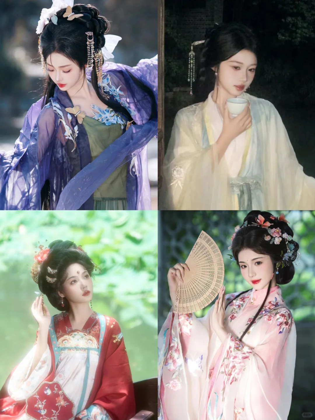 199奢华妆造💰小预算汉服打卡也美到爆