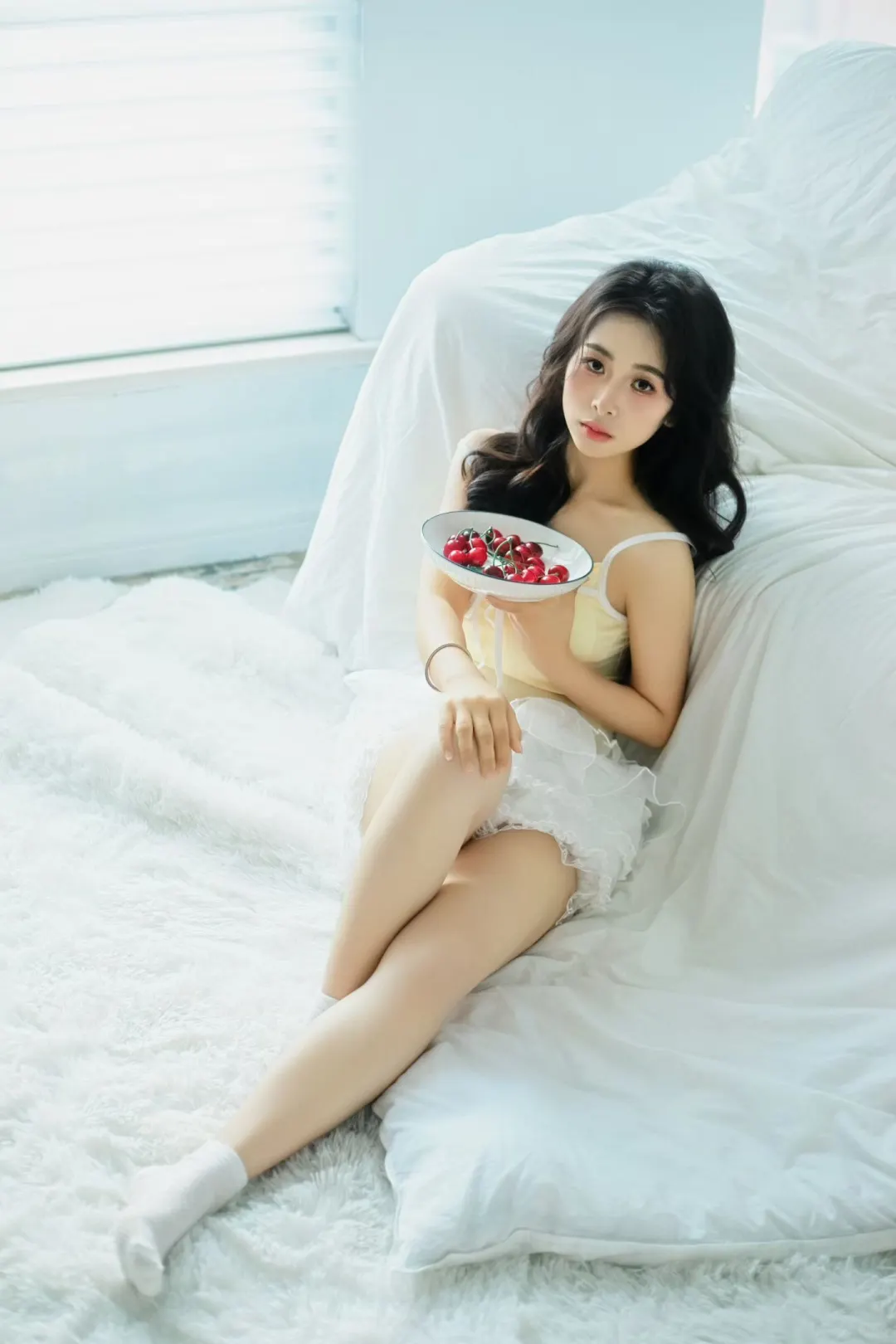 慵懒纯欲少女私房写真（互勉模特）