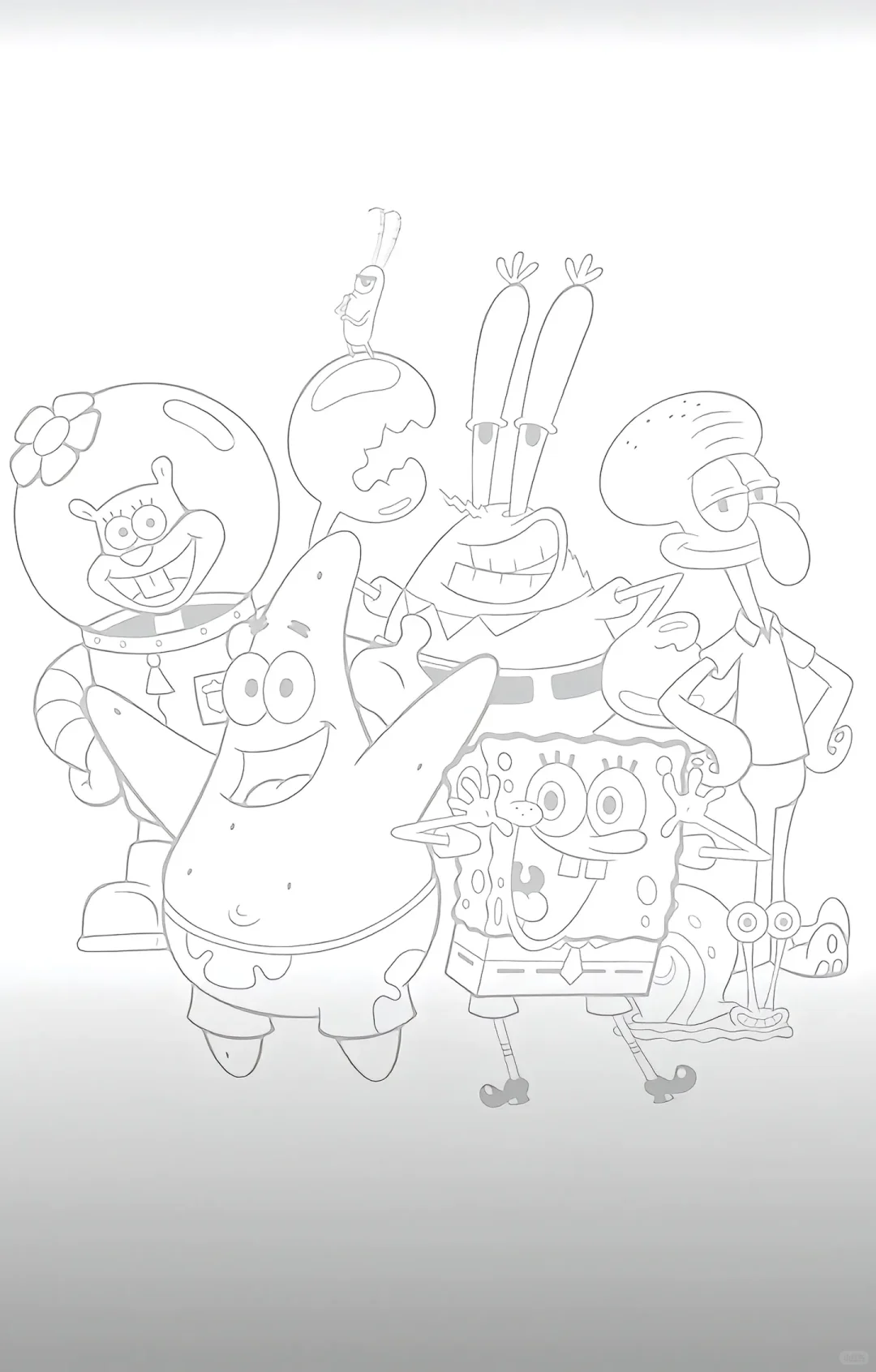 上班摸鱼神器线条画，你就画吧，超解压！