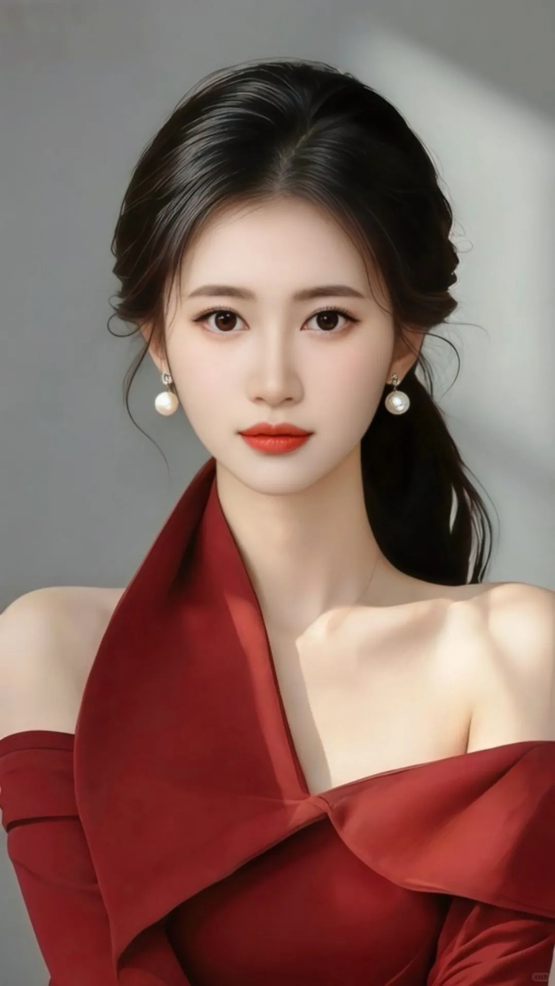 清冷的女生，抖音眨眼融合