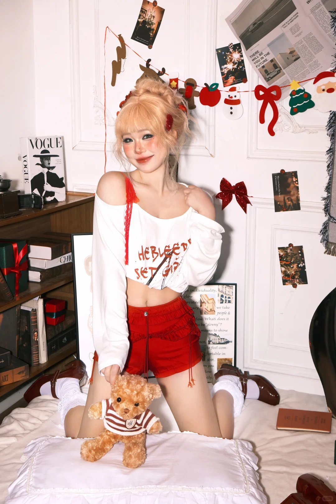 客片分享｜圣诞复古美式辣妹🎄辣晕我啦～