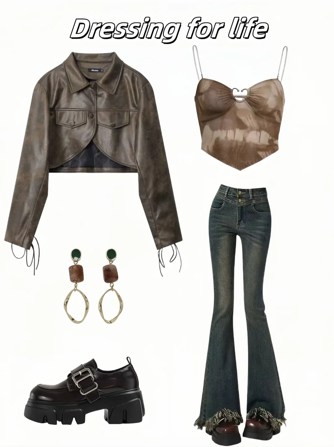 夏天里的简约休闲气质穿搭