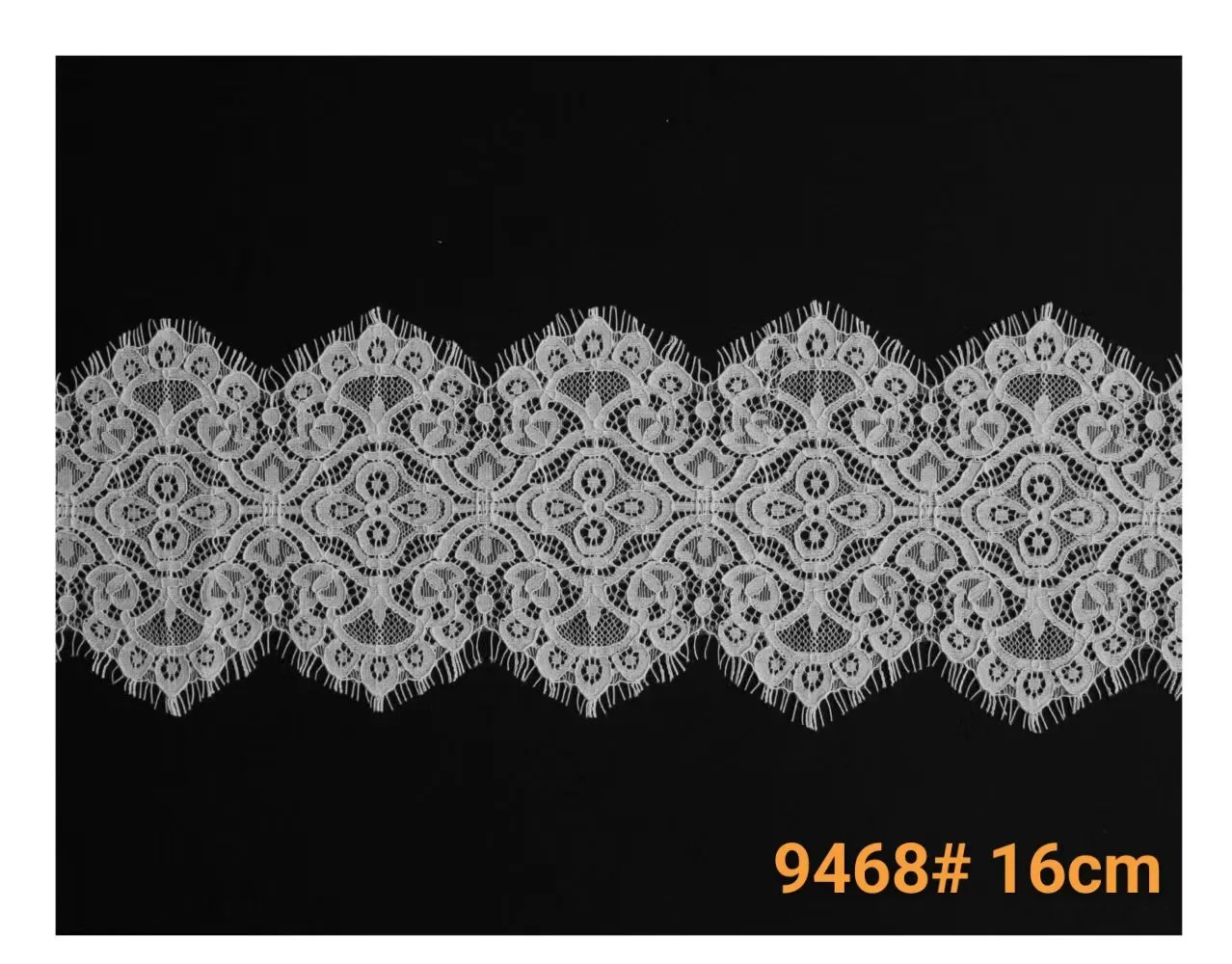 锦棉股线睫毛蕾丝