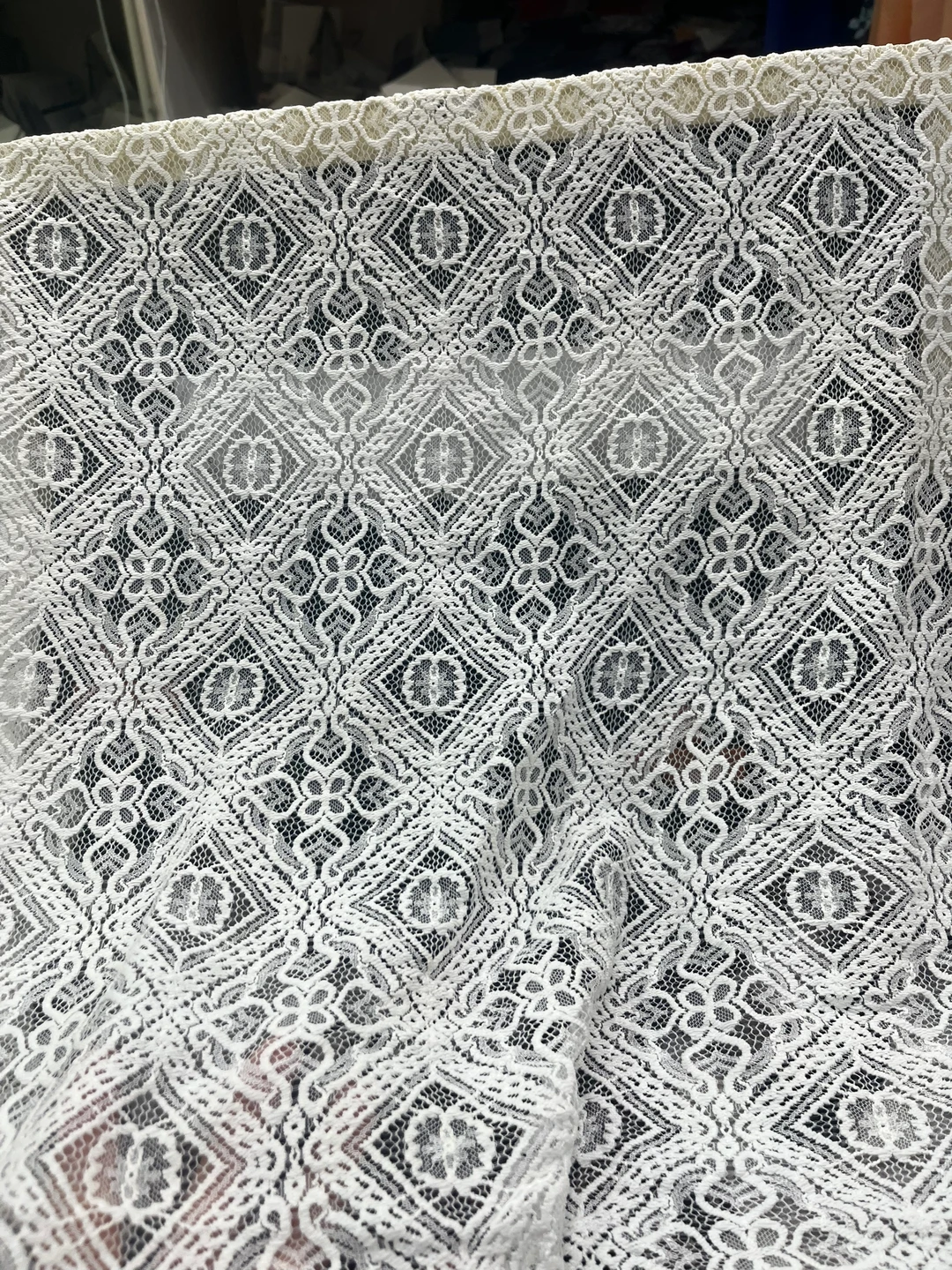 26春夏新款弹力蕾丝～