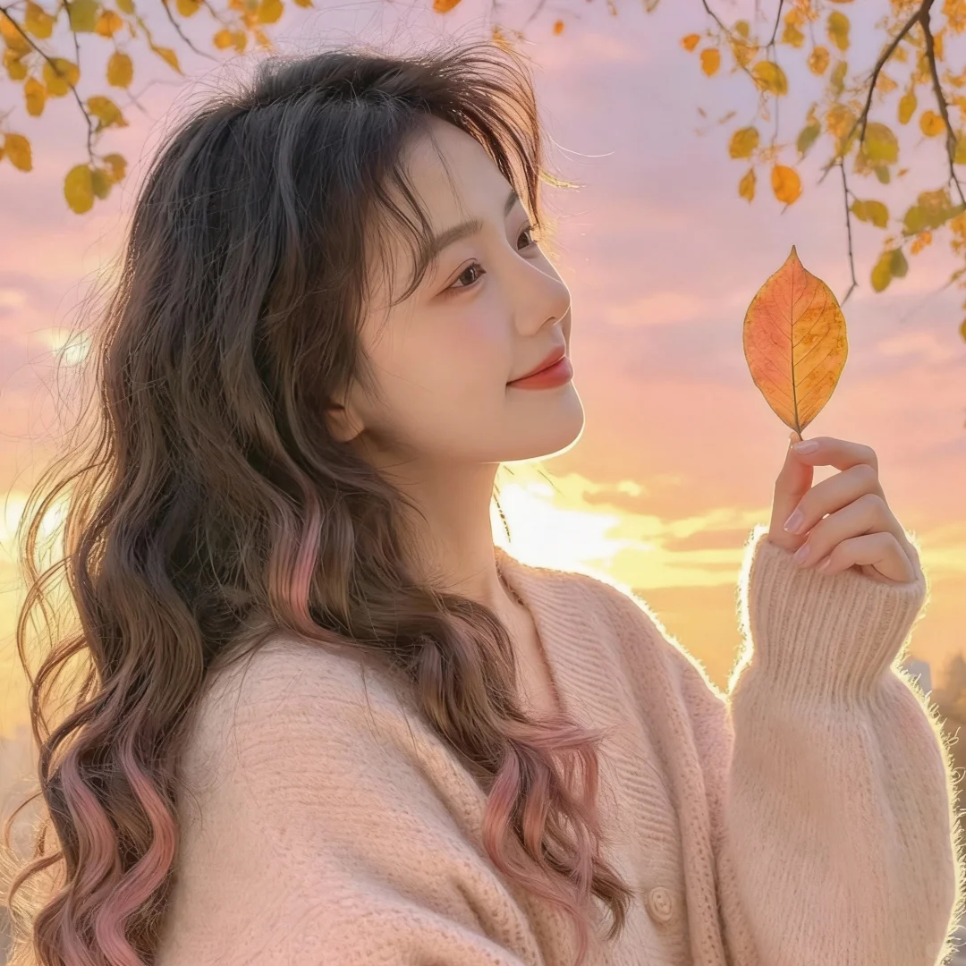 秋日粉色治愈系｜把温柔的秋意和笑意都藏进