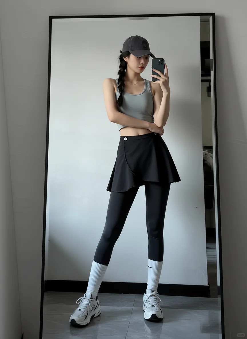 瑜伽裤绝配外搭！防尴尬还能美到出片