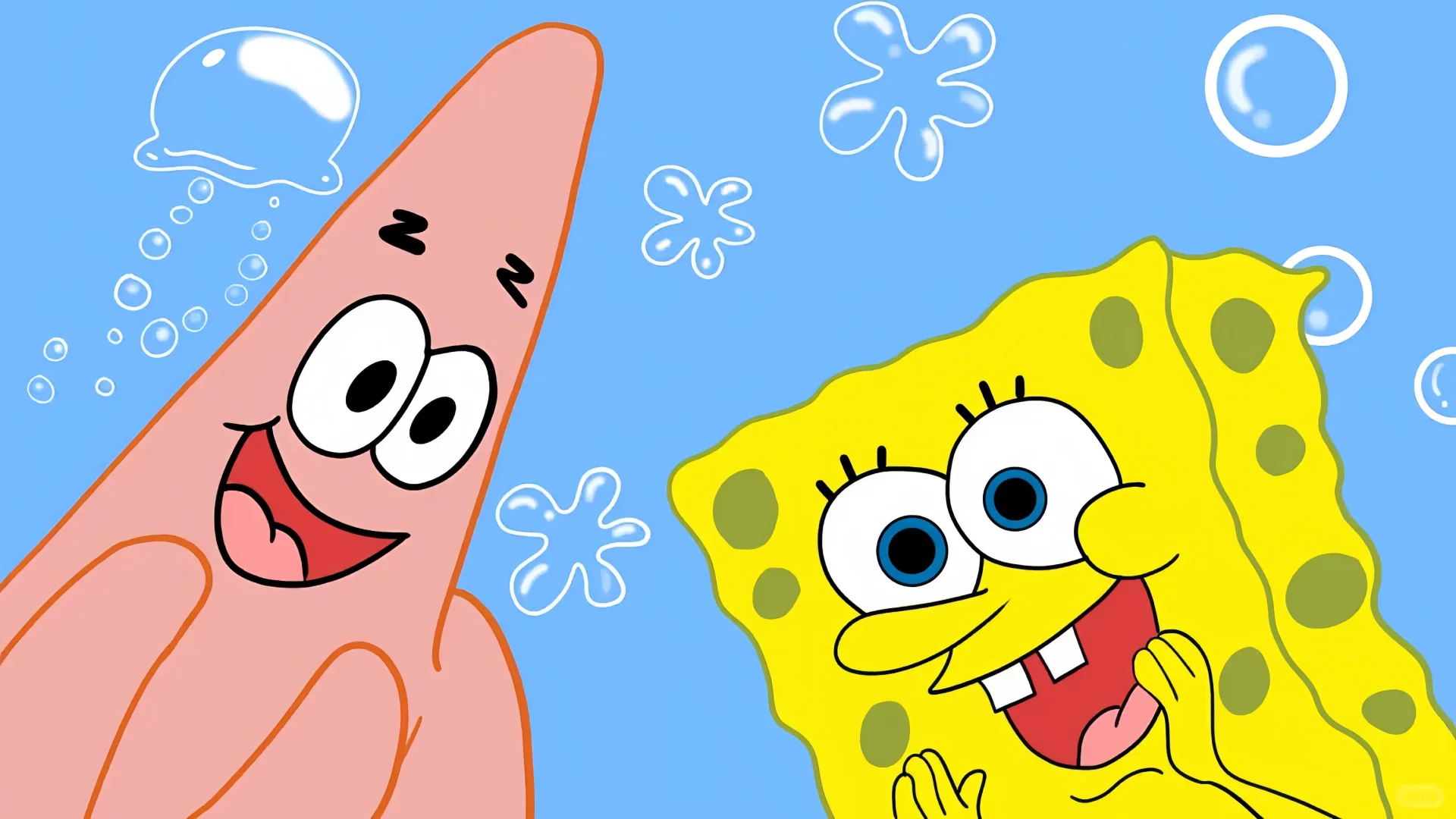 海绵宝宝派大星壁纸更新啦~🥰