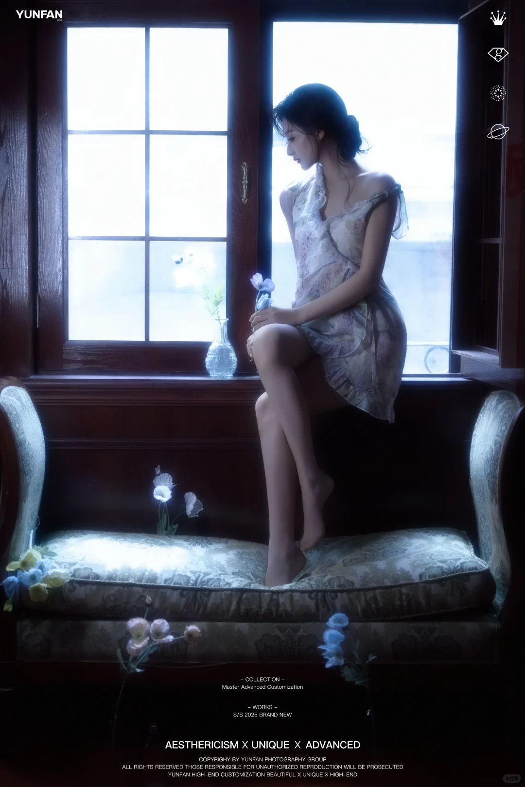 融进光影里的紫色私房写真🍇