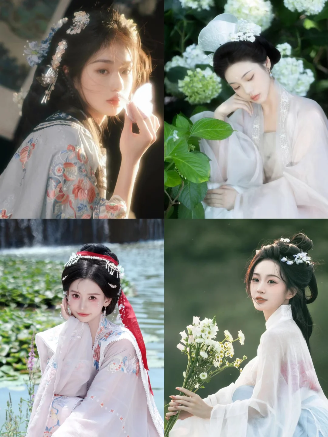 199奢华妆造💰小预算汉服打卡也美到爆